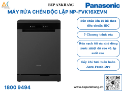  Máy rửa chén độc lập Panasonic - NP-FVK16XEVN - Mới nhất năm 2026